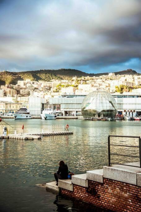 La Finestra Sul Cielo Del Porto Antico Di Genova 아파트 외부 사진