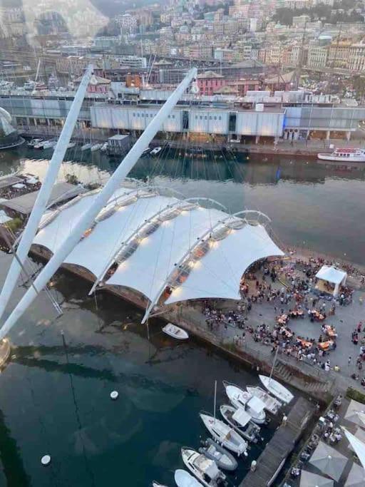 La Finestra Sul Cielo Del Porto Antico Di Genova 아파트 외부 사진
