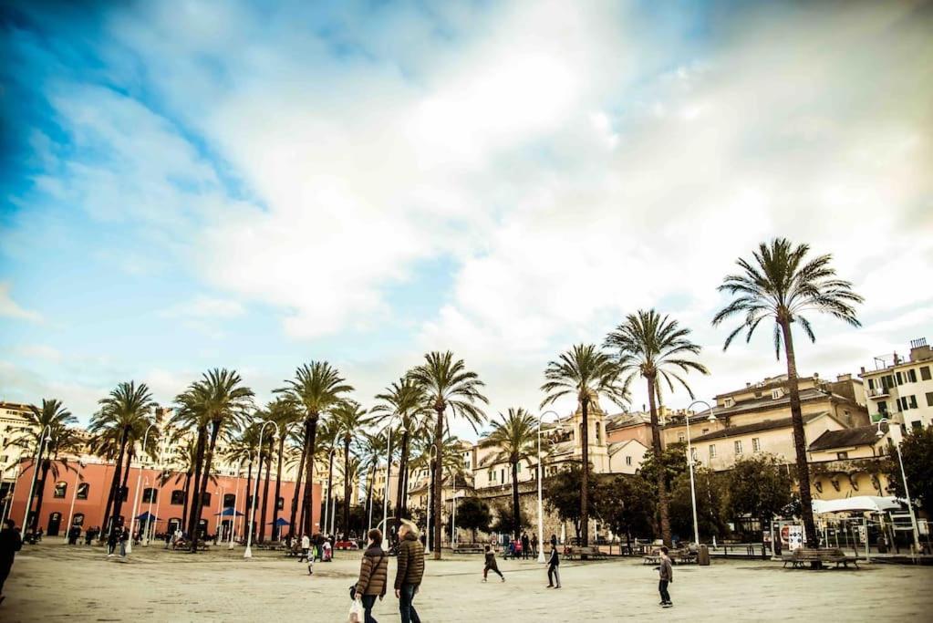 La Finestra Sul Cielo Del Porto Antico Di Genova 아파트 외부 사진